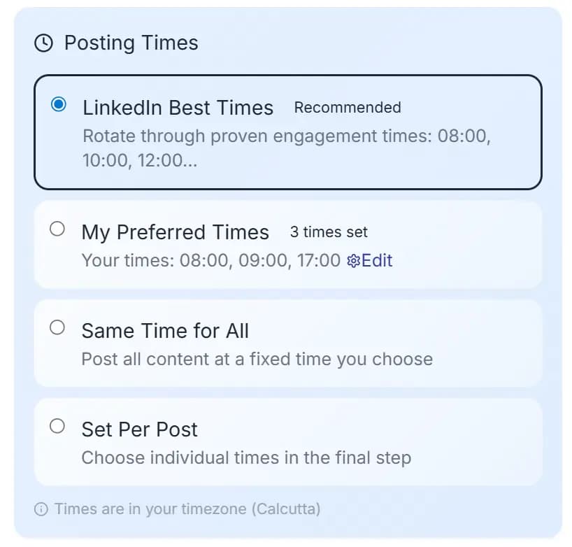 Smart Timing screenshot