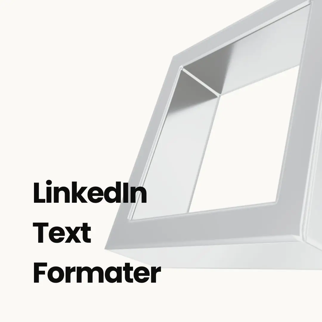 LinkedIn Text Formatter Goes Public: Because LinkedIn Still Doesn't Have a Bold Button