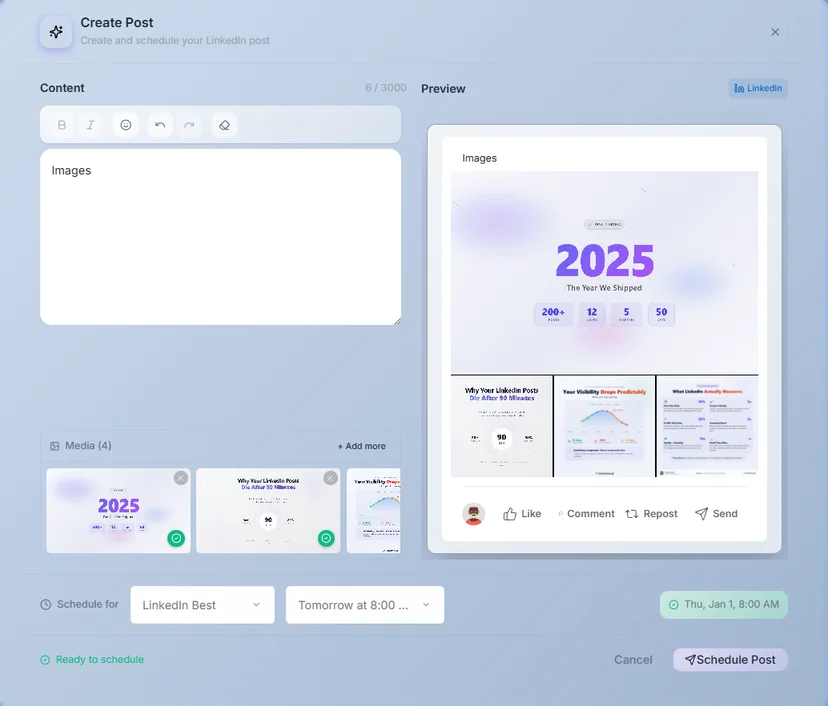 Stop Posting Blind screenshot