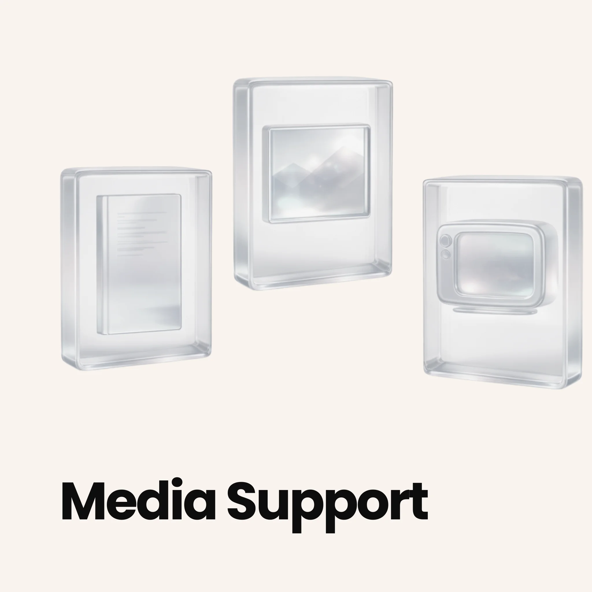 LinkedIn post preview showing multi-image grid and PDF carousel