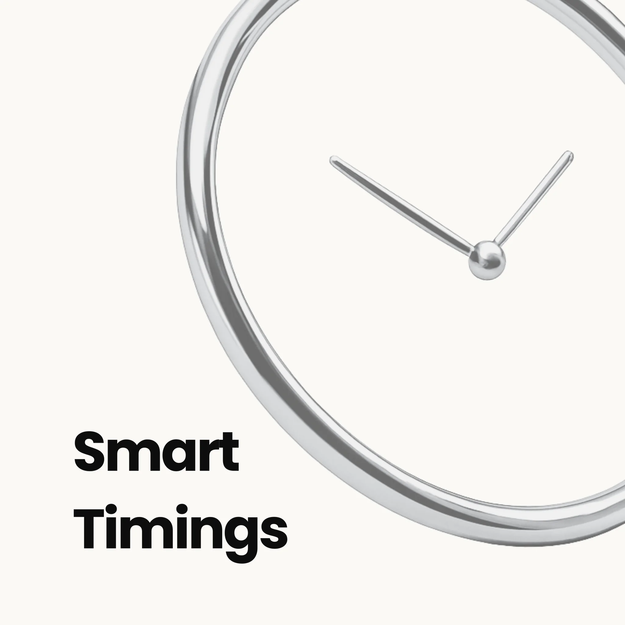 Smart Timing feature showing scheduling safeguards and timezone settings